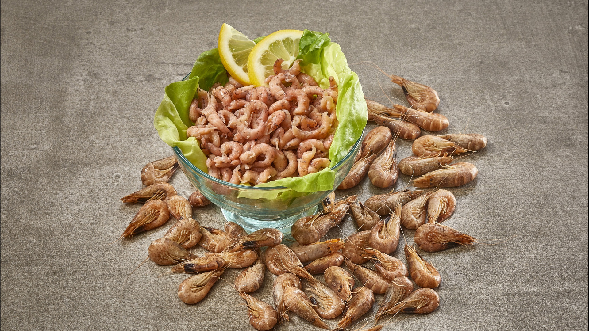 Hollandse garnalen, vis van de maand april